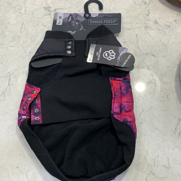 NWT Canada Pooch Stretch Vest SZ 12, 14 & 16 *ALL PROCEEDS GO TO ANIMAL RESCUE* - Picture 2 of 11